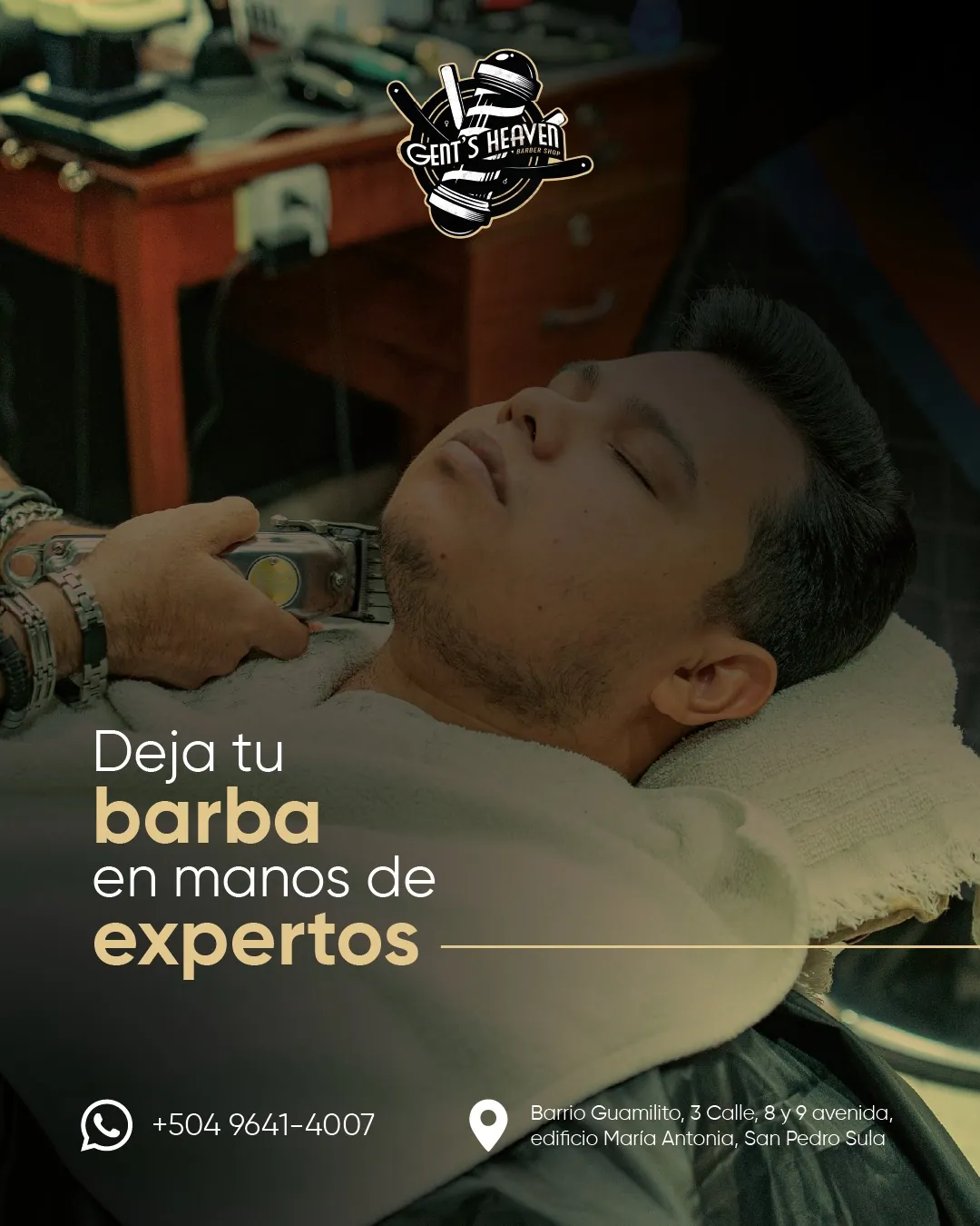Trabajo de barbería 2 en Gent's Heaven San Pedro Sula
